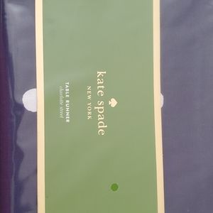 Kate Spade Table Runner- CoLor: Navy/White